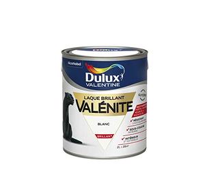 Dulux Valentine peinture Laque Valénite Glycéro multisupport intérieur-extérieur - Grande résistance pour boiseries et ferronneries - aspect Brillant Blanc 2 L 5211250