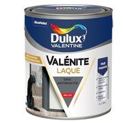 DULUX VALENTINE Peinture boiserie gris anthracite brillant DULUX VALENTINE Valenite 2l