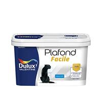 Dulux Valentine Peinture Plafond Facile - Séchage rapide 20 minutes - Mat Blanc 2,5 L