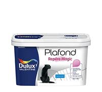 Dulux Valentine Peinture Plafond repère Magic - Application facile - Mat Blanc 2,5 L