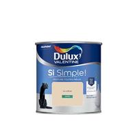 Dulux Valentine Peinture Si Simple Peinture Intérieure Toutes Pièces - Peinture Mur et Plafond, Porte et Plinthe - Couleur : Le Crème - 0,5 L