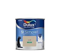 Dulux Valentine Peinture Si Simple Peinture Intérieure Toutes Pièces - Peinture Mur et Plafond, Porte et Plinthe - Couleur : Le Kraft - 0,5 L
