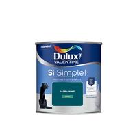 Dulux Valentine Peinture Si Simple Peinture Intérieure Toutes Pièces - Peinture Mur et Plafond, Porte et Plinthe - Couleur : Le Bleu Canard - 0,5 L