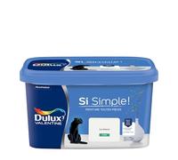 Dulux Valentine Peinture Si Simple Peinture Intérieure Toutes Pièces - Peinture Mur et Plafond, Porte et Plinthe - Couleur : Le Blanc Satin - 2,5 L