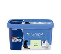Dulux Valentine Peinture Si Simple Peinture Intérieure Toutes Pièces - Peinture Mur et Plafond, Porte et Plinthe - Couleur : Le Vert Satin - 2,5 L