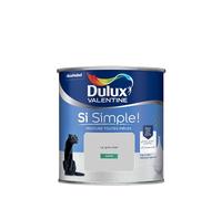 Dulux Valentine Peinture Si Simple Peinture Intérieure Toutes Pièces - Peinture Mur et Plafond, Porte et Plinthe - Couleur : Le Gris Clair - 0,5 L