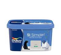 Dulux Valentine Peinture Si Simple Peinture Intérieure Toutes Pièces - Peinture Mur et Plafond, Porte et Plinthe - Couleur : Le Lin Satin - 2,5 L