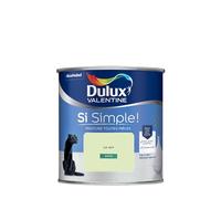 Dulux Valentine Peinture Si Simple Peinture Intérieure Toutes Pièces - Peinture Mur et Plafond, Porte et Plinthe - Couleur : Le Vert - 0,5 L