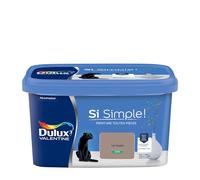 Dulux Valentine Peinture Si Simple Peinture Intérieure Toutes Pièces - Peinture Mur et Plafond, Porte et Plinthe - Couleur : Le Taupe Satin - 2,5 L