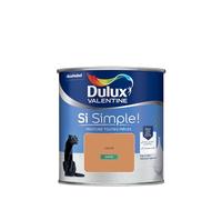 Dulux Valentine Peinture Si Simple Peinture Intérieure Toutes Pièces - Peinture Mur et Plafond, Porte et Plinthe - Couleur : L'Ocre - 0,5 L
