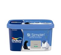 Dulux Valentine Peinture Si Simple Peinture Intérieure Toutes Pièces - Peinture Mur et Plafond, Porte et Plinthe - Couleur : Le Béton Satin - 2,5 L