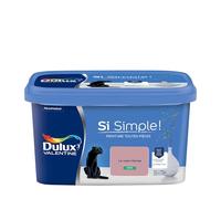 Dulux Valentine Peinture Si Simple Peinture Intérieure Toutes Pièces - Peinture Mur et Plafond, Porte et Plinthe - Couleur : Le Rose Intense Satin - 2,5 L