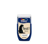 Dulux Valentine Peinture Testeur Crème de Couleur - Murs et Boiseries - Mat - Couleur Biscuit 30 ml