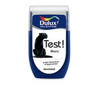Dulux Valentine Peinture Testeur Crème de Couleur - Murs et Boiseries - Mat - Couleur Blanc 30 ml