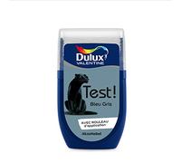 Dulux Valentine Peinture Testeur Crème de Couleur - Murs et Boiseries - Mat - Couleur Bleu Gris 30 ml