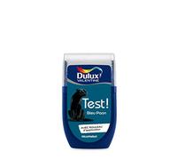 Dulux Valentine Peinture Testeur Crème de Couleur - Murs et Boiseries - Mat - Couleur Bleu Paon 30 ml