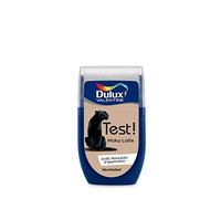 Dulux Valentine Peinture Testeur Crème de Couleur - Murs et Boiseries - Mat - Couleur Moka Latte 30 ml