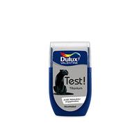 Dulux Valentine Peinture Testeur Crème de Couleur - Murs et Boiseries - Mat - Couleur Titanium 30 ml