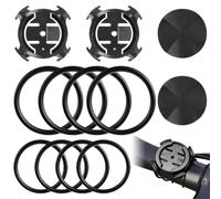 DULZEN 2 Support Vélo Avant pour Garmin GPS Support Guidon de Montage D'ordinateur Compteur support d'ordinateur vélo Compatible avec Garmin Edge 130 200 500 510 520 530 800 810 1000 iGPSPORT iGS50