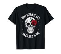 Dum Spiro Spero - Latin vieilli vintage encré et vivant T-Shirt