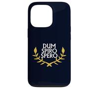 Dum Spiro Spero Proverbe Latin Citation inspirante Latine Coque pour iPhone 13 Pro