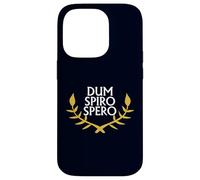 Dum Spiro Spero Proverbe Latin Citation inspirante Latine Coque pour iPhone 14 Pro