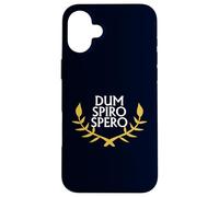 Dum Spiro Spero Proverbe Latin Citation inspirante Latine Coque pour iPhone 16 Plus
