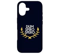 Dum Spiro Spero Proverbe Latin Citation inspirante Latine Coque pour iPhone 17