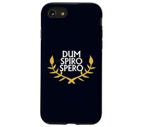 Dum Spiro Spero Proverbe Latin Citation inspirante Latine Coque pour iPhone SE (2020) / 7/8