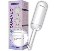DUMALD Bidet Portable 380ML - Douche Intime Périnée - Douchette Post Accouchement - Bouteille Perineale Post Partum - Douchette Intime Maternité - Douche Perinée (BLANC)