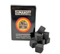 DUMANOFF - 1 Kilos Charbon Chicha de Noix de Coco Naturel - Boîte de 72 Pièces - Format Carré 25 mm