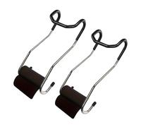 Dumbbell Spotter Hooks, Anti-Slip Workout Equipment, Steel Material, Handy to Carry, Chest Lifting Aid for Bench Press Deadlift Squat, Home Gym Outdoor Use and Fitness Enthusiasts, 10.43x4.92 inches