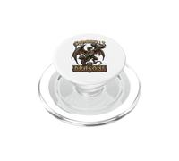 Dumbbells and Dragons Fantasy Gym Gamer Workout PopSockets PopGrip pour MagSafe