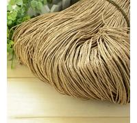 dumbbz Fil de Paille de Raphia Naturel, 600 mètres, 500g, pour Tricot à la Main, Crochet, Chapeau d'été, Sac à Main, paniers de Coussin, matériel de Tricot, Artisanat de Bricolage