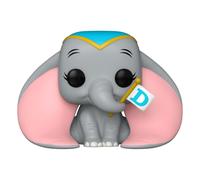 Dumbo-Pop Disney figurine vinyle Dumbo avec drapeau 9 cm Funko