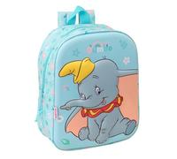 DUMBO - Sac à dos de crèche 3D, facile à nettoyer, idéal pour les enfants de différents âges, confortable et polyvalent, qualité et résistance, 22 x 10 x 27 cm