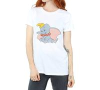 Dumbo - T-shirt "Classic" pour femme BI483 (L) (Blanc)
