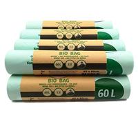 Dumil Sacs poubelles bios , vert, 60 Liter 50 Stück