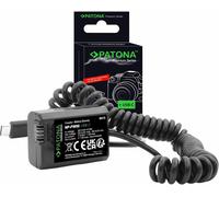 Dummy Batterie Usb-C Adaptateur Compatible Avec Sony Npfw50 Fw 50 Nex 3 5 6 7 Dsc-Rx10 Mark Ii Iii Iv Alpha 7 A7 A7S A7R A7Ii A5000 A6000 A6300 A6400 A6500 Bloc D'Alimentation Chargeur[Z647]