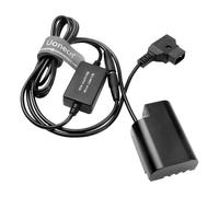 Dummy Battery DMW-DCC12 Câble d'alimentation CC coupleur vers prise Dtap pour Panasonic DMC-GH5 GH4 GH3