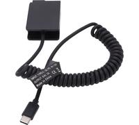 Dummy Battery,DMW-DCC8 Dummy Battery DC Coupler,Dummy Battery Pack Coupler Adapter,Dummy Battery with Flexible Spring Cable,Dummy Battery DC Coupler,Dummy Battery Coupler for G5 Camera