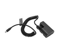 Dummy Battery Type C LPE6, Coupler Secteur 8.4V 2A, Câble 35-90cm - Alimentation Continue, Décodage Total, pour 5D4 6D2 7D et Plus