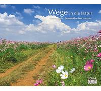 Dumont Calendrier mural 2024 - Motif chemins dans la nature - Format mural - 52 x 42,5 cm - Calendrier mensuel avec photos de la nature