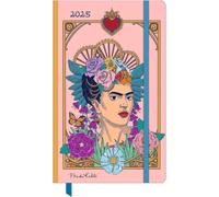 Dumont Frida Kahlo Agenda Semainier 2025 13 X 21 Cm Avec Ruban De Fermeture Et Pochette Pliable Avec De Nombreuses Pages Spéciales Utiles