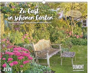 DUMONT - Invité dans les beaux jardins 2026 - Calendrier Jardin Paysage 52 x 43 cm - Photographies d'Elke Borkowski pour les amoureux du jardin : Walks dans... · Promenades Dans des Jardins Merveillux