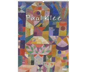 DUMONT Paul Klee 2026 - Calendrier d'art 50 x 70 cm, calendrier mural avec 12 chefs-d'œuvre du moderne classique pour les amateurs d'art