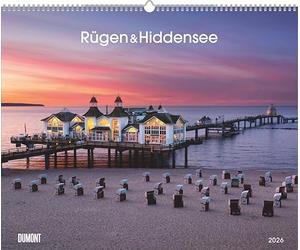 DUMONT Rugen & Hiddensee 2026 Calendrier mural 52 x 43 cm Photographie de la nature pour les amateurs de la mer Baltique et les amateurs de voyage