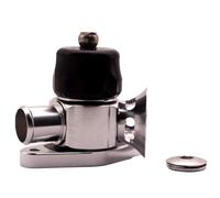 Dump Valve,Clapet Echappement Voiture Dual Port Souple Soupape Réglable Auto Turbo Souffloir Son Simulateur Dispositif Fit UTILISER For MAZDA MPS LIBERTY CX7(Black)