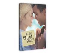 DUMPER Poster du film All The Bright Places sur toile - Décoration murale pour salon, chambre à coucher - 40 x 60 cm