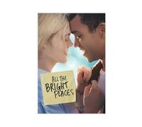 DUMPER Poster du film All The Bright Places sur toile pour décoration murale de salon, chambre à coucher (60 x 90 cm)